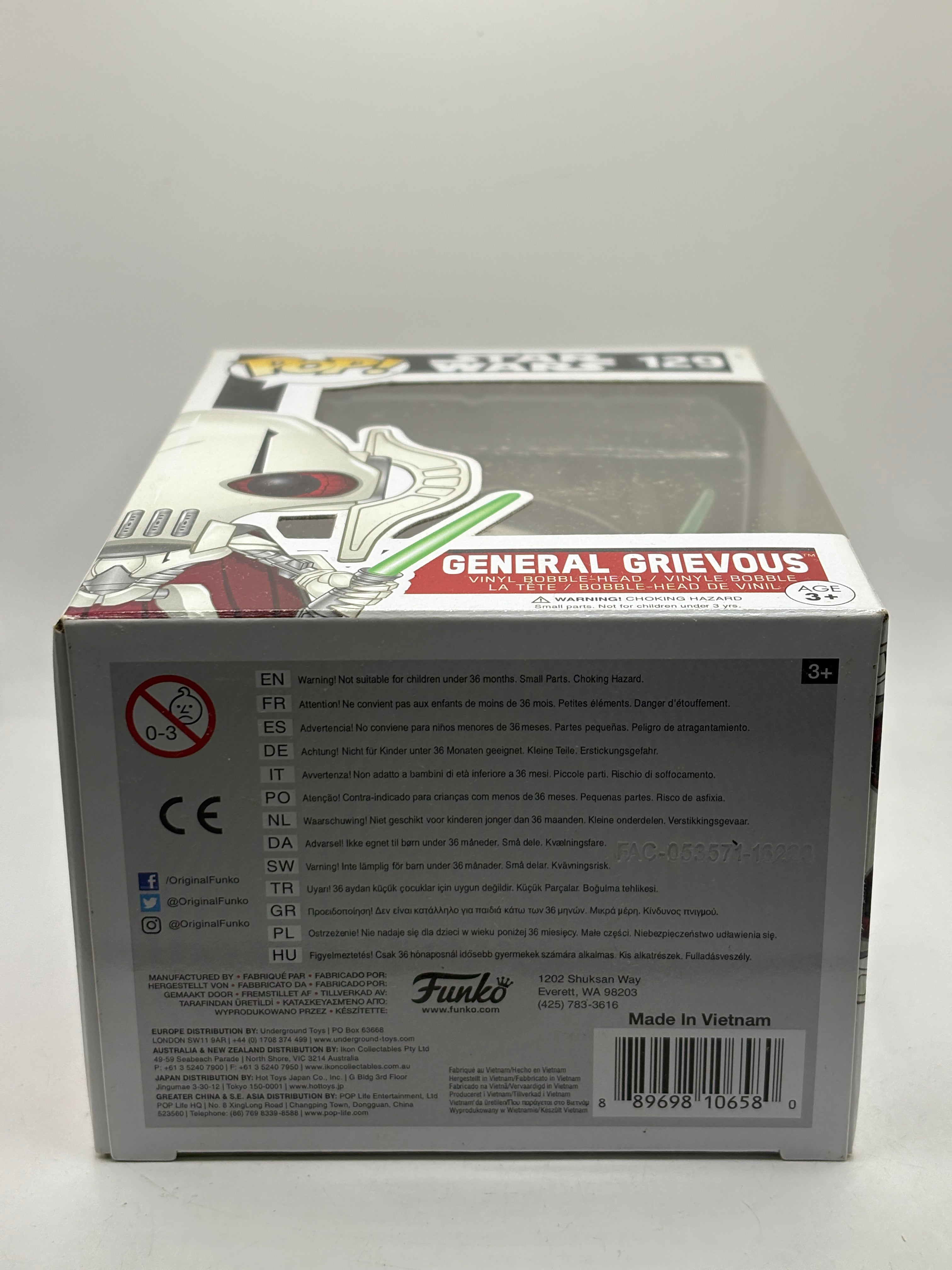 Funko POP! Star Wars #129 General Grievous Vinyl Bobble Head, photo 6